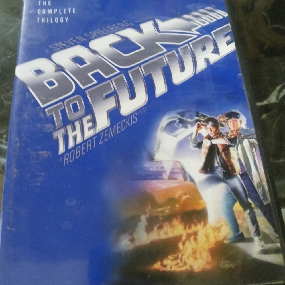 𝅺PRE-OWNED used back the future trilogy